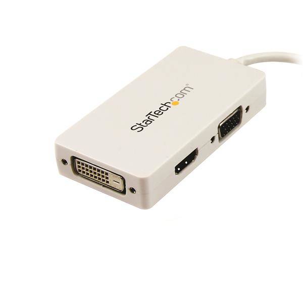 Rca Informatique - image du produit : MDP TO VGA /DVI/HDMI CONVERTER MAC MINI DISPLAYPORT ADAPTER