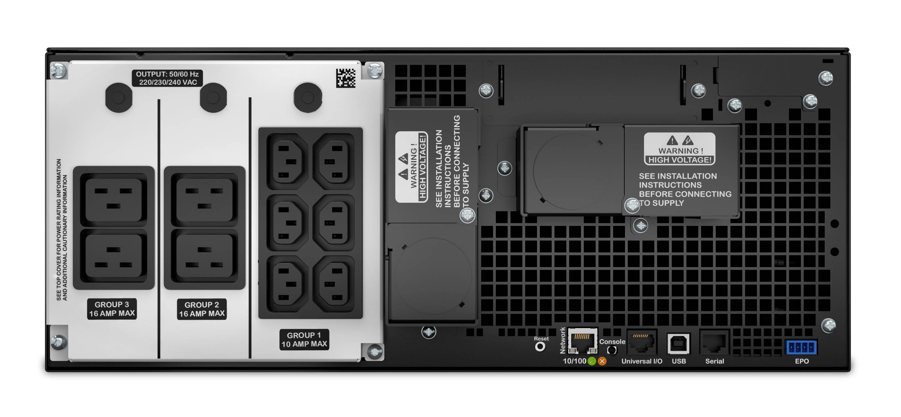 Rca Informatique - image du produit : SRT 6000VA RM 230V IN