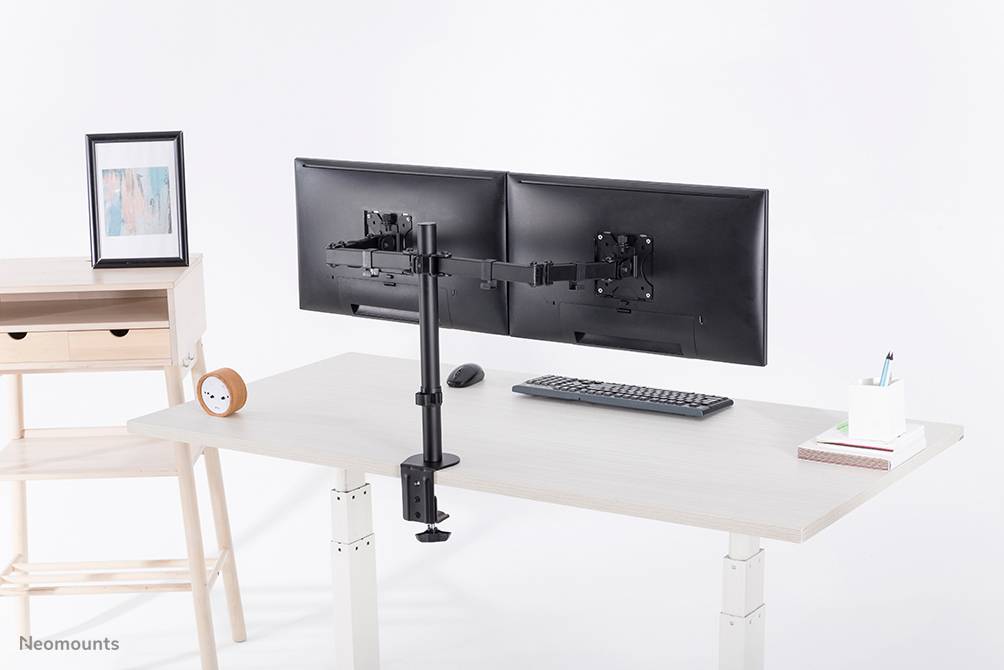 Rca Informatique - image du produit : NEWSTAR FLAT SCREEN DESK MOUNT