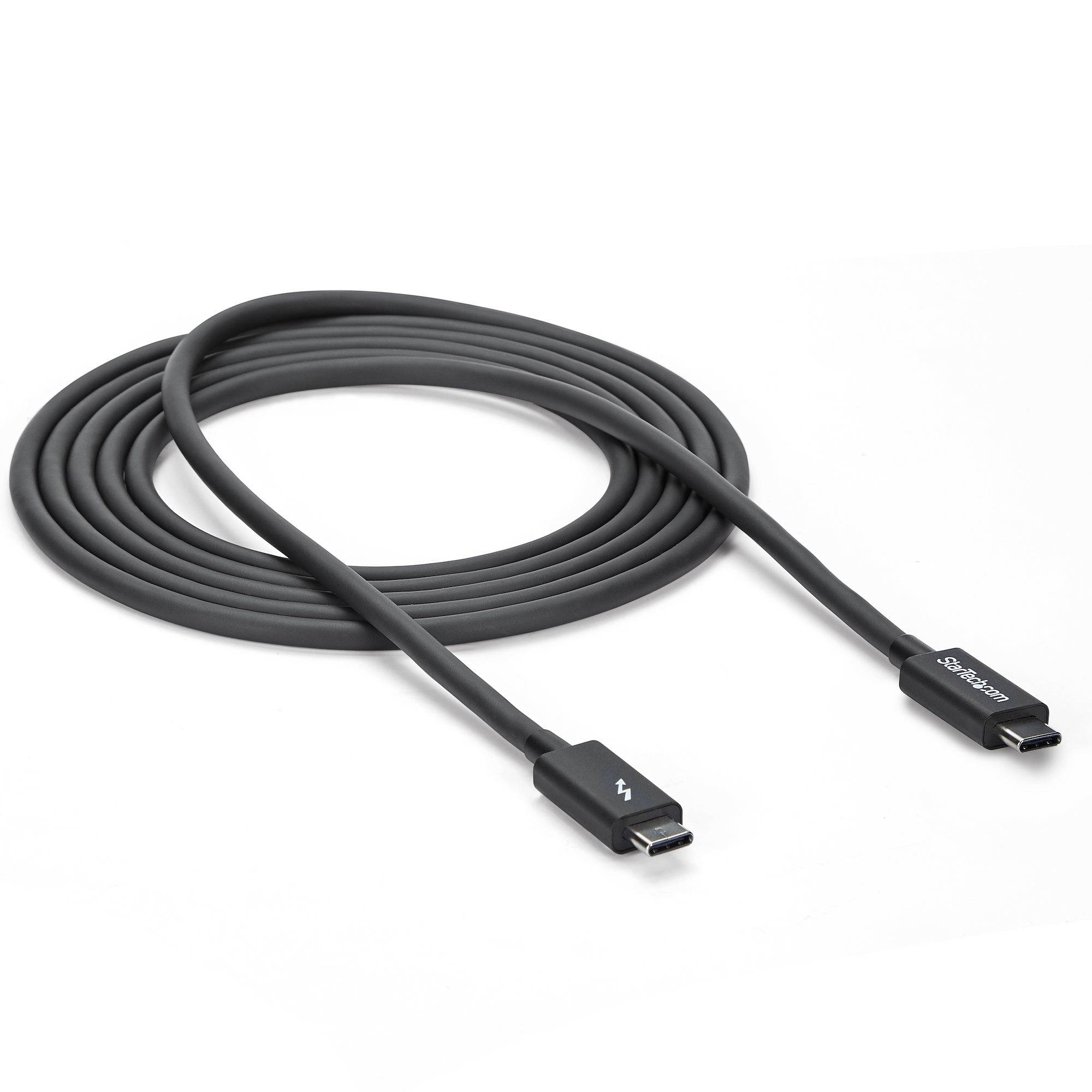 Rca Informatique - image du produit : CABLE THUNDERBOLT 3 (20 GB/S) USB-C DE 2 M - M/M