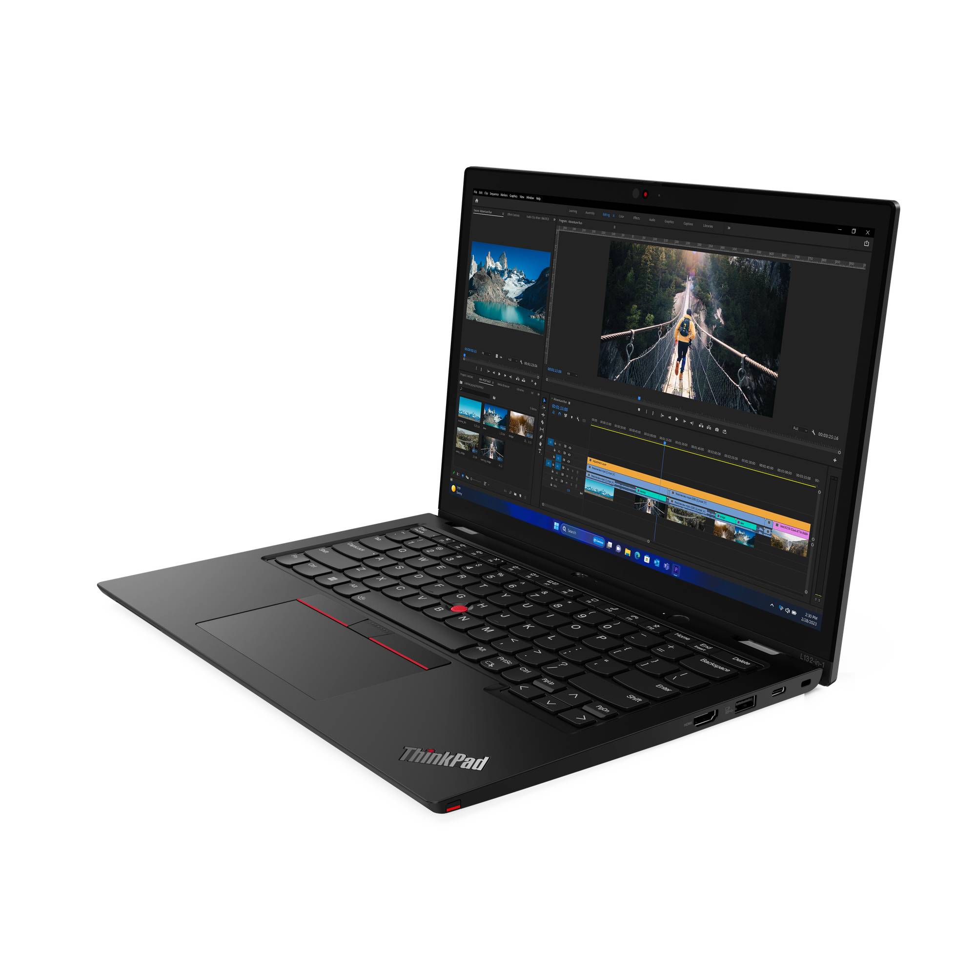 Rca Informatique - image du produit : THINKPAD L13 2IN1 ULTRA 7 155U 512GB 16GB 13IN NOOD W11P