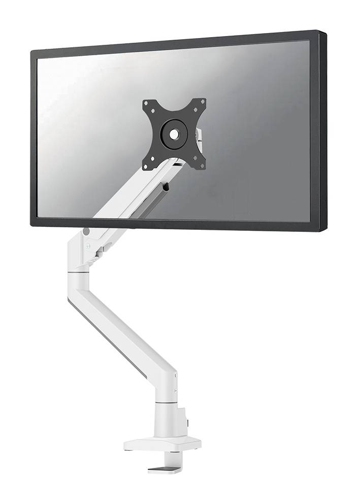 Rca Informatique - Image du produit : NEXT SLIM DESK MOUNT SINGLE DISPLAY TOPFIX CLAMP/GROMM WHITE