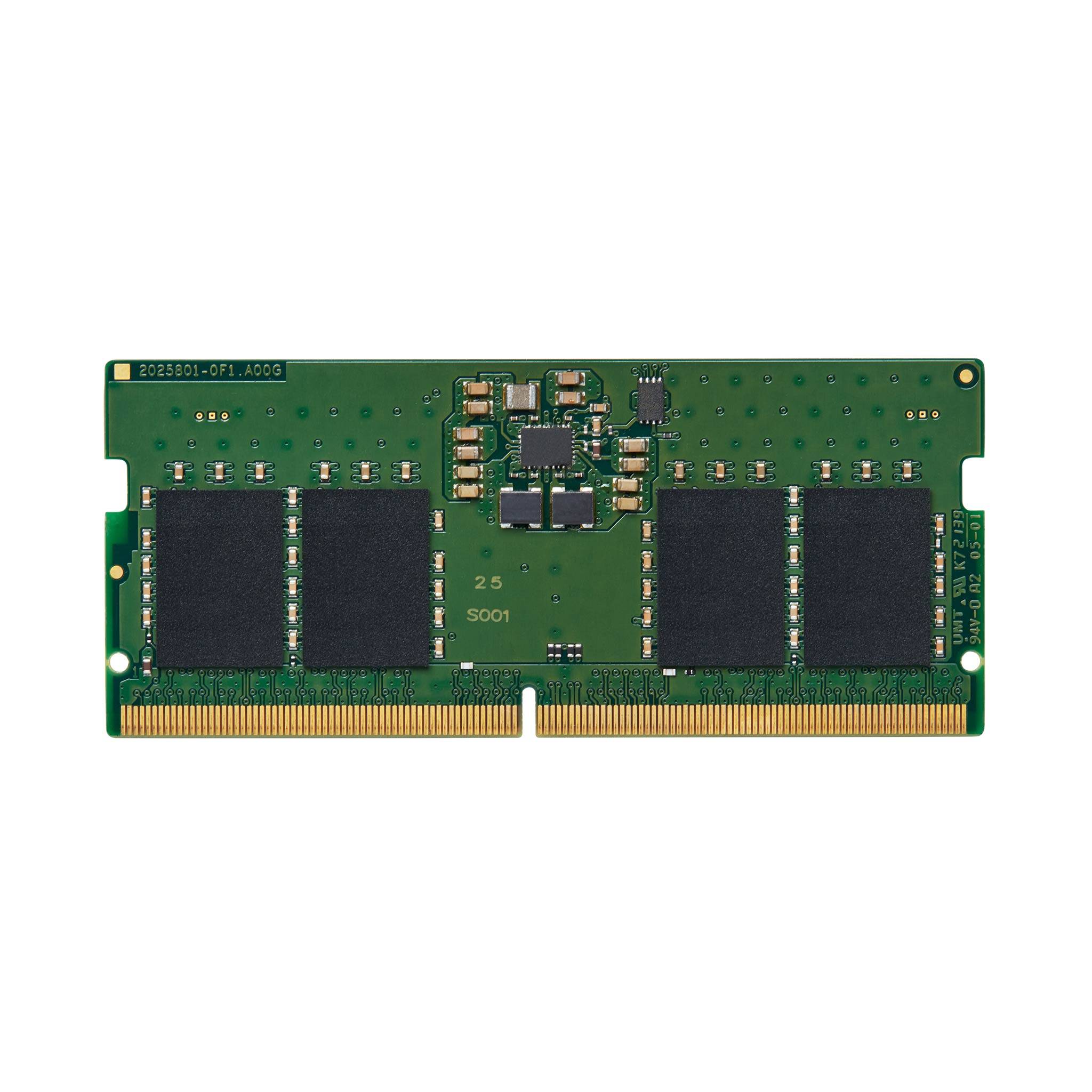 Rca Informatique - image du produit : 16GB DDR5-5600MT/S NON-ECC CL46 SODIMM (KIT OF 2) 1RX16