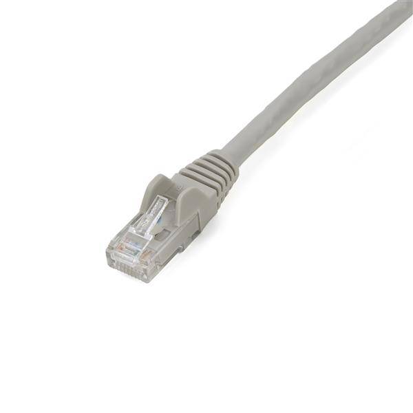 Rca Informatique - image du produit : 2M CAT6 GRAY SNAGLESS GIGABIT ETHERNET RJ45 CABLE MALE TO MALE