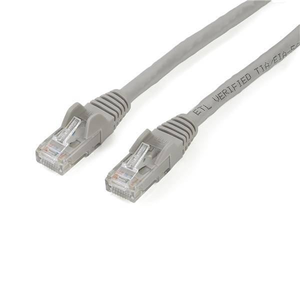 Rca Informatique - Image du produit : 2M CAT6 GRAY SNAGLESS GIGABIT ETHERNET RJ45 CABLE MALE TO MALE