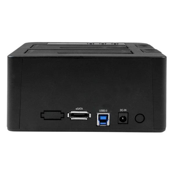 Rca Informatique - image du produit : DUPPLICATEUR AUTONOME 1 A 1 POUR HDD SATA - USB 3.0 / ESATA