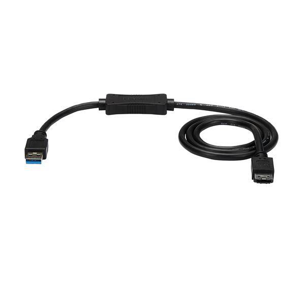 Rca Informatique - image du produit : CABLE ADAPTATEUR USB 3 A ESATA 91CM HDD/SSD/ODD - SATA 6GB/S