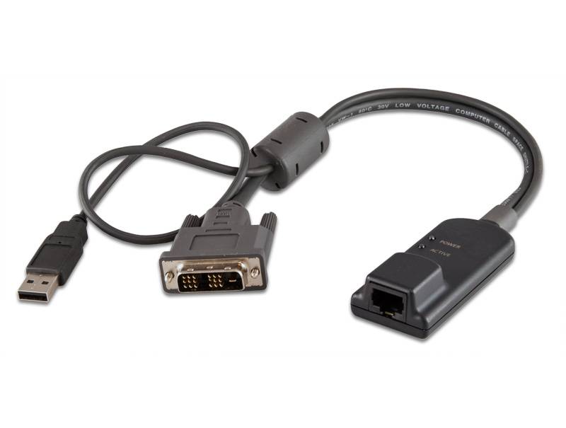 Rca Informatique - image du produit : SERVER INTERFACE MODULE FOR DVI USBKEYBOARD/MOUSE