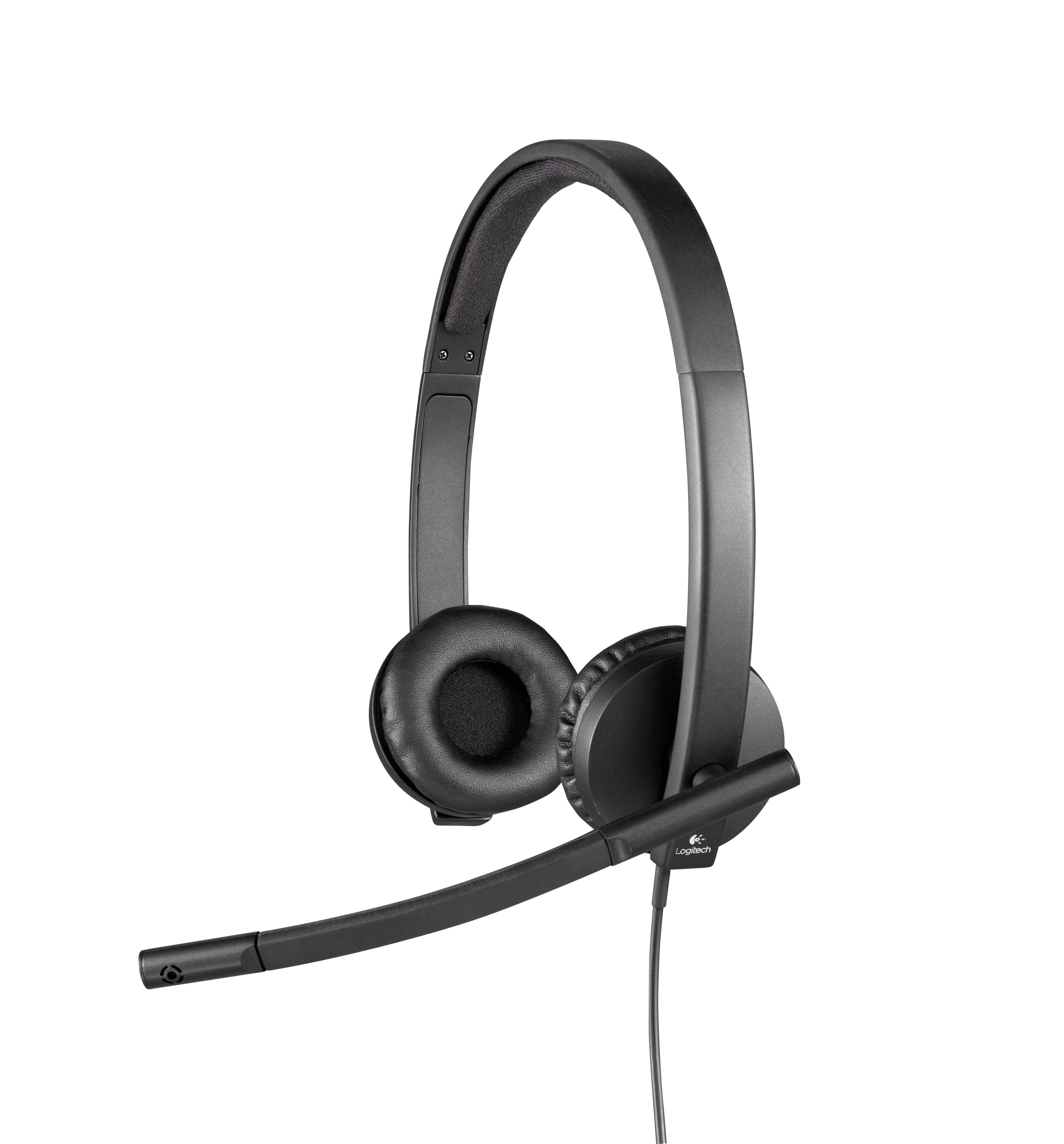 Rca Informatique - image du produit : CASQUE FILAIRE H570E NOIR MICRO STEREO