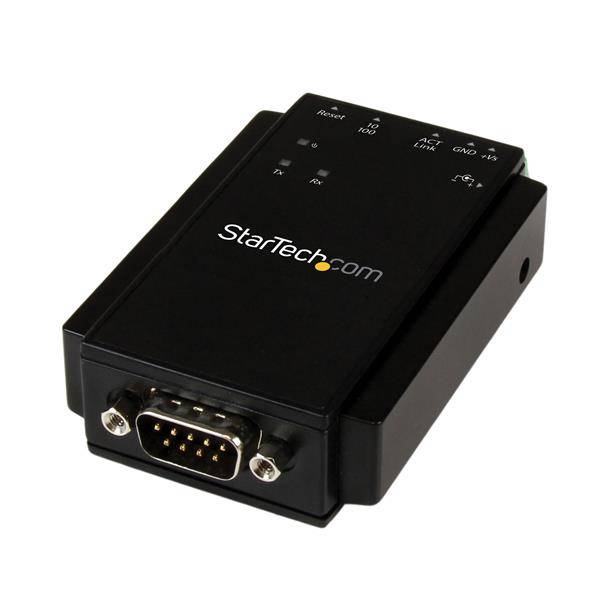 Rca Informatique - image du produit : 1PORT ETHERNET TO SERIAL DEVICE SERVER - SERIAL OVER IP ADAPTER