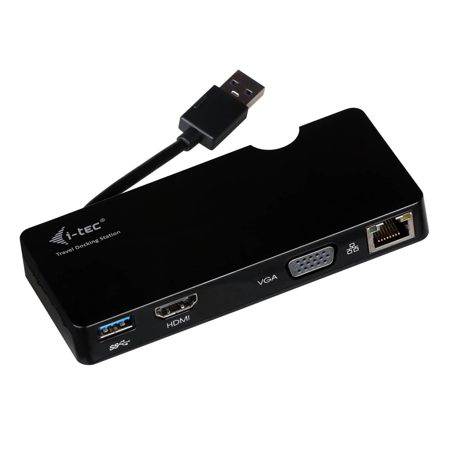 Rca Informatique - image du produit : I-TEC TRAVEL DOCKING STATION USB 3.0 ADVANCE HDMI OR VGA