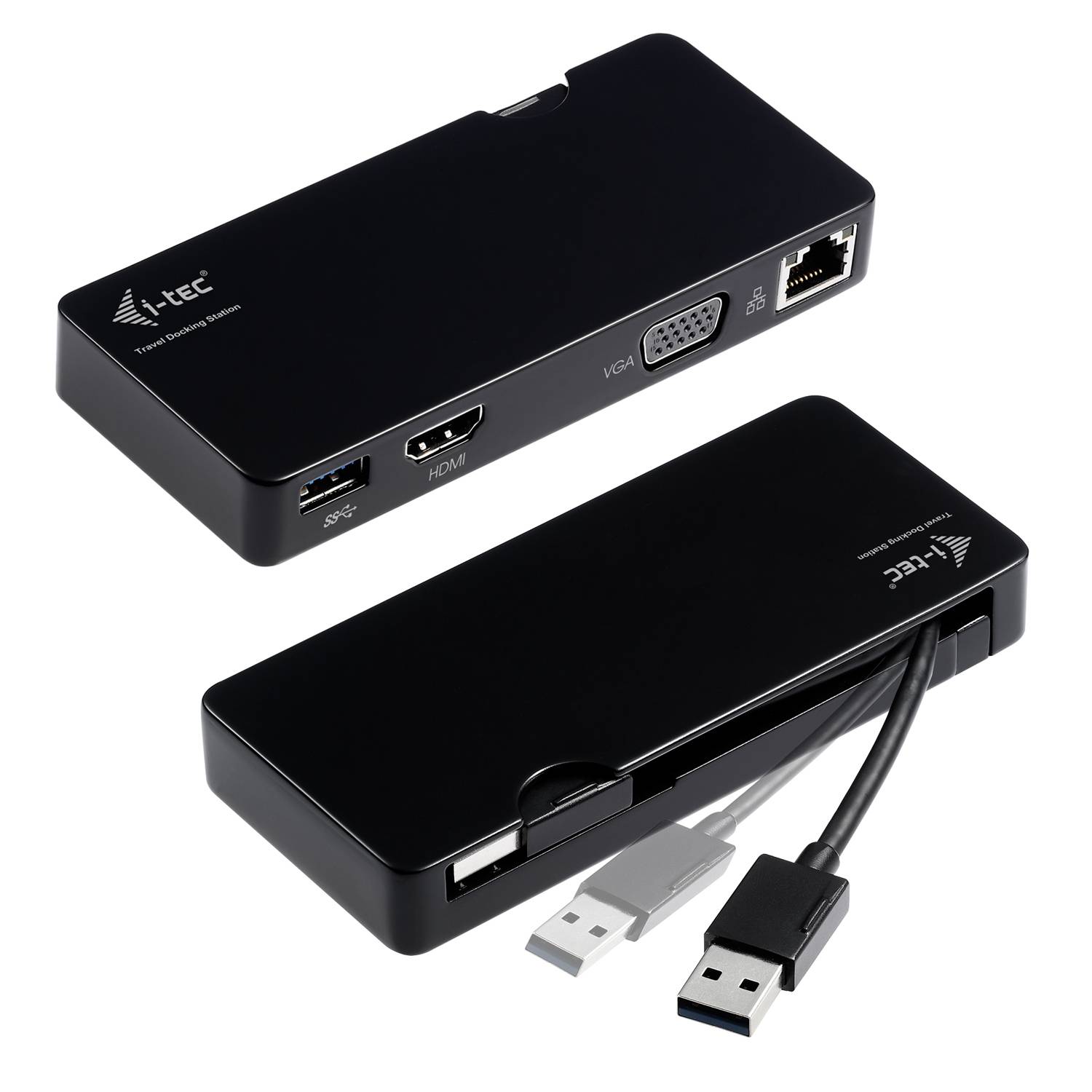 Rca Informatique - image du produit : I-TEC TRAVEL DOCKING STATION USB 3.0 ADVANCE HDMI OR VGA