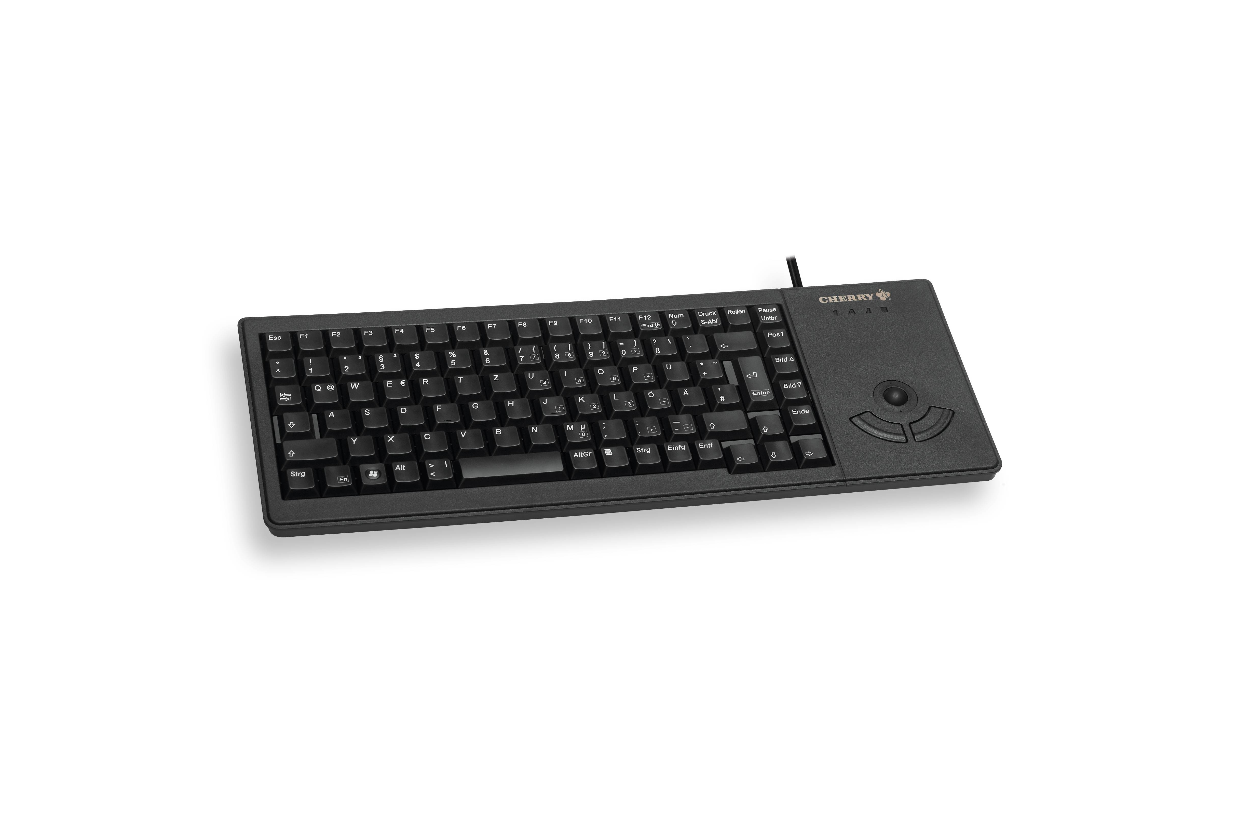 Rca Informatique - image du produit : G84-5400 TRACKBALL KEYBOARD PAN-NORDIC