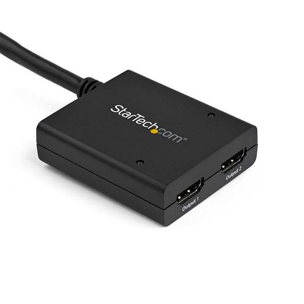 Rca Informatique - image du produit : REPARTITEUR / SPLITTER VIDEO HDMI 4K  2 PORTS ALIM. PAR USB