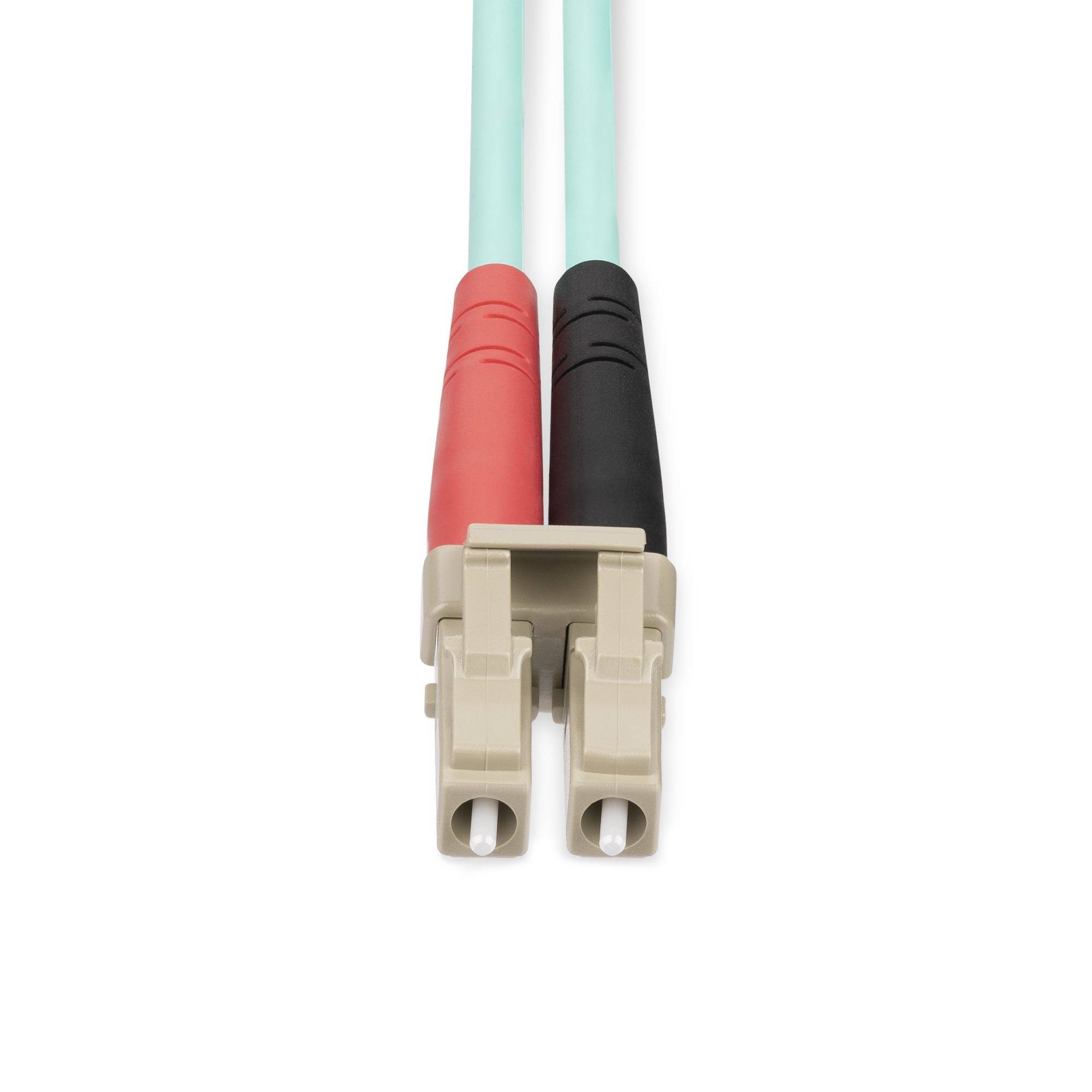 Rca Informatique - image du produit : 20M OM4 FIBER OPTIC PATCH CORD AQUA - LC/LC - 50/125 - 40/100GB