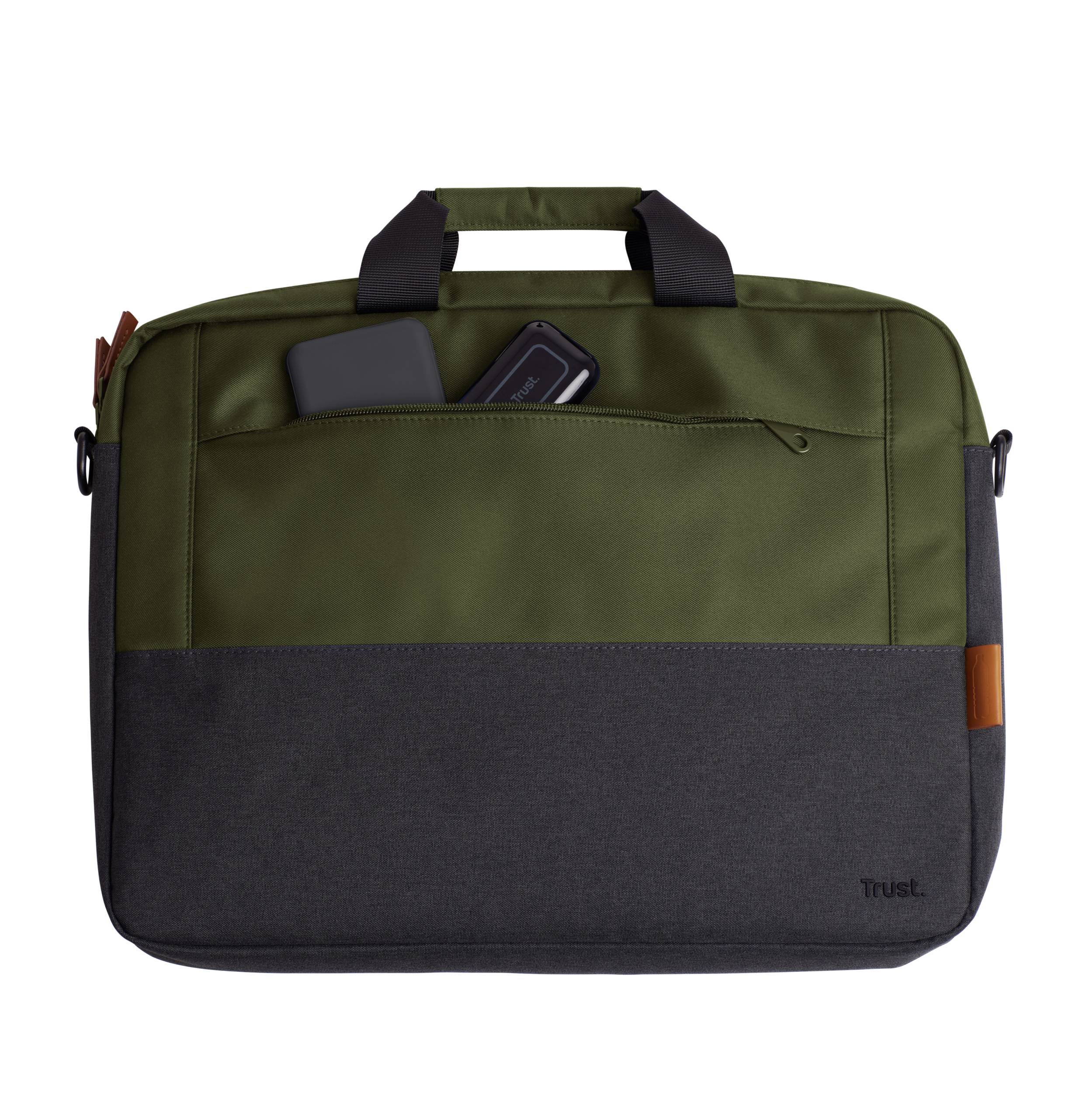 Rca Informatique - image du produit : LISBOA 16IN LAPTOP CARRY BAG GREEN