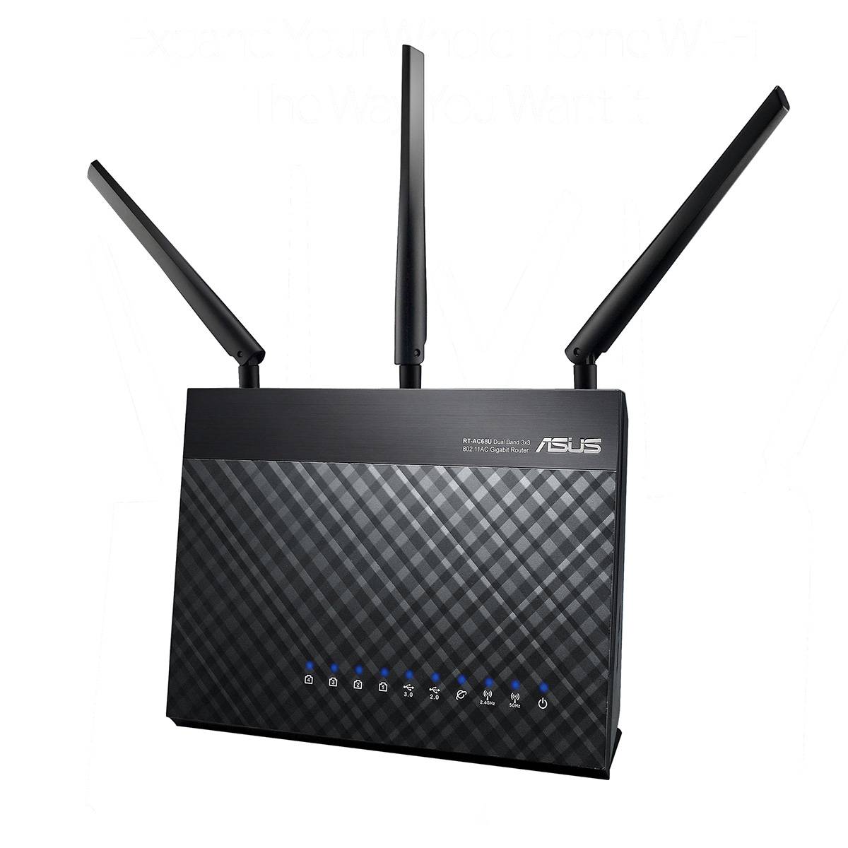 Rca Informatique - Image du produit : DSL-AC68U AC1900 VDSL DUALBAND WLAN DSL ROUTER 802.11N