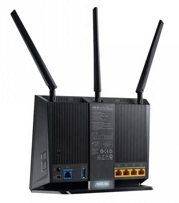 Rca Informatique - image du produit : DSL-AC68U AC1900 VDSL DUALBAND WLAN DSL ROUTER 802.11N