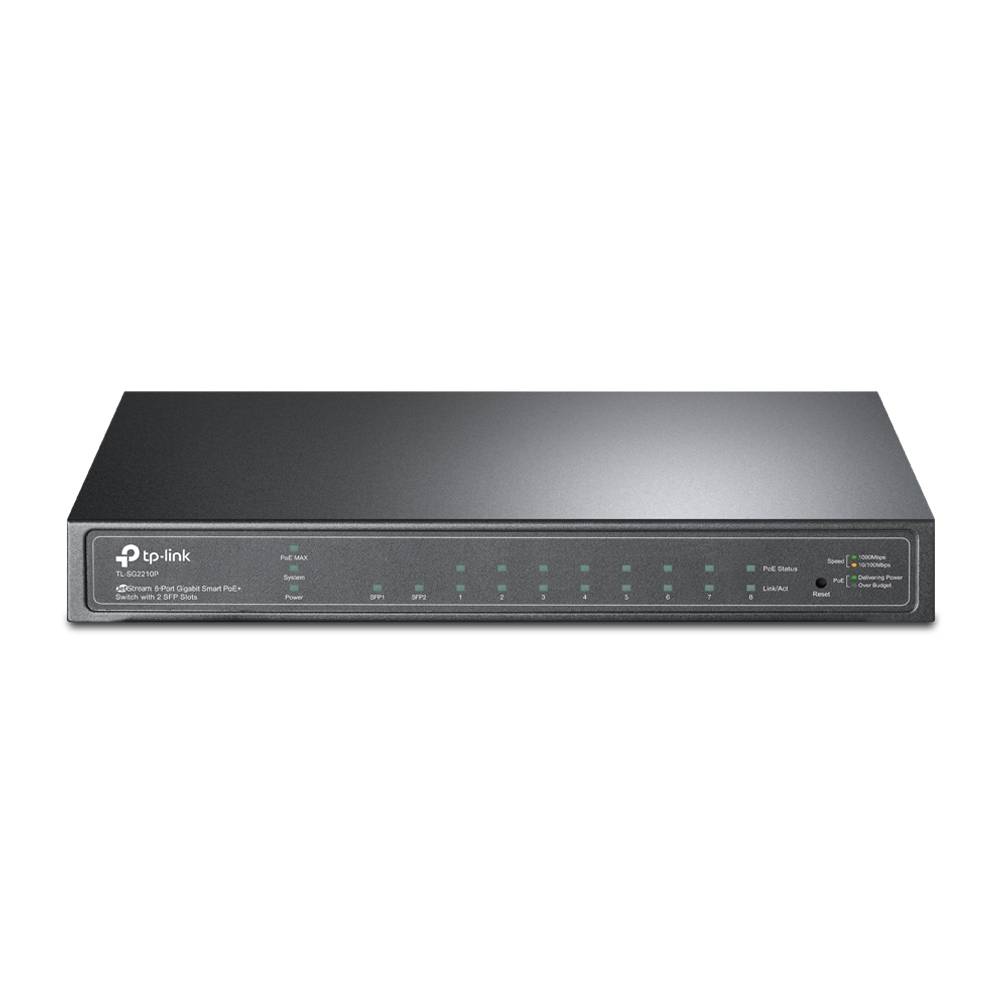 Rca Informatique - Image du produit : 8-PORT GIGABIT POE SMART SWITCH