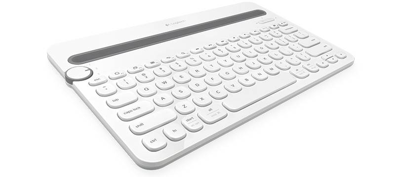 Rca Informatique - image du produit : K480 BLUETOOTH MULTI-DEV KEYBRD WHITE - DEU - BT - CENTRAL