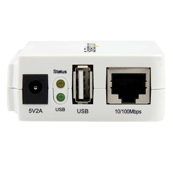 Rca Informatique - image du produit : SERVEUR DIMPRESSION USB 2.0 SANS FIL N AVEC PORT ETHERNET