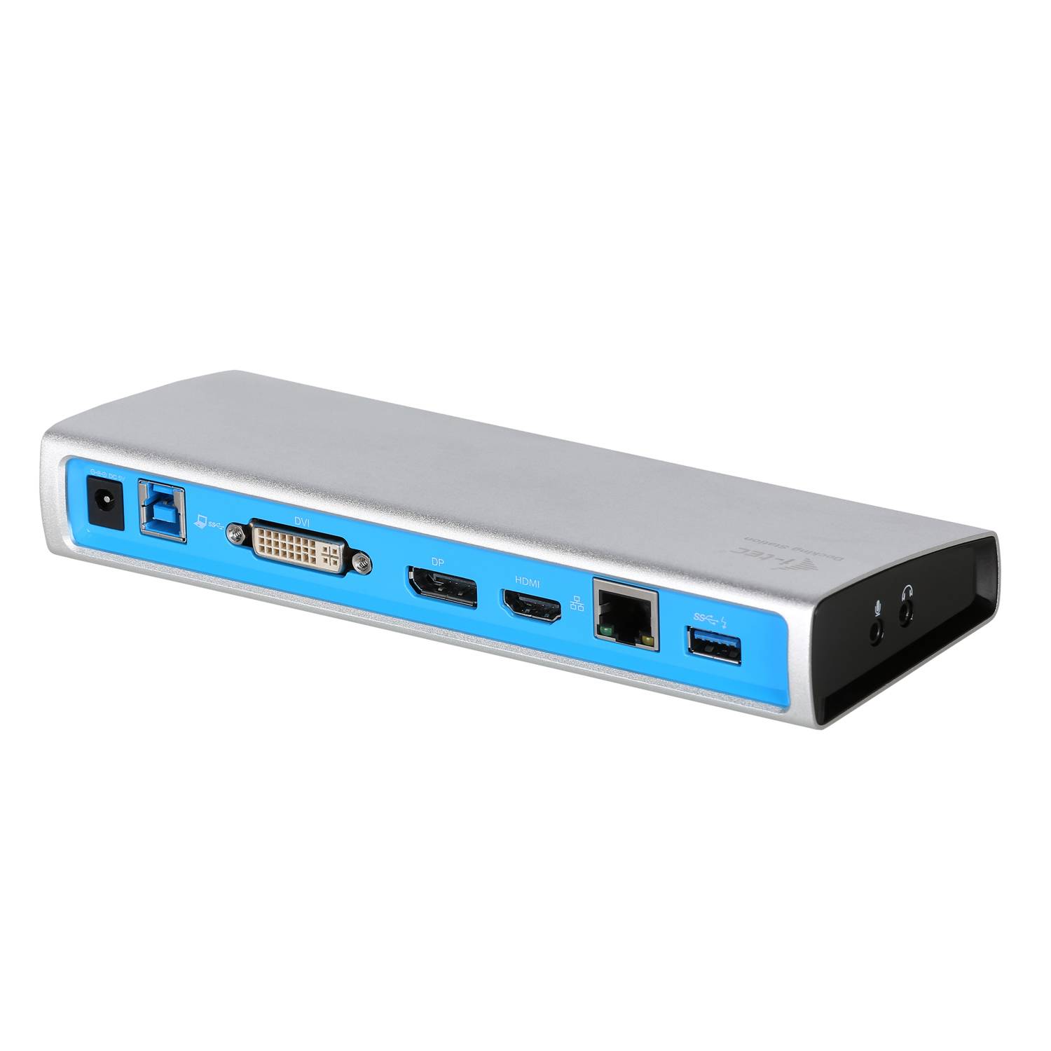 Rca Informatique - Image du produit : I-TEC METAL DOCKING STATION USB 3.0 1XDVI-I 1X HDMI OR DP