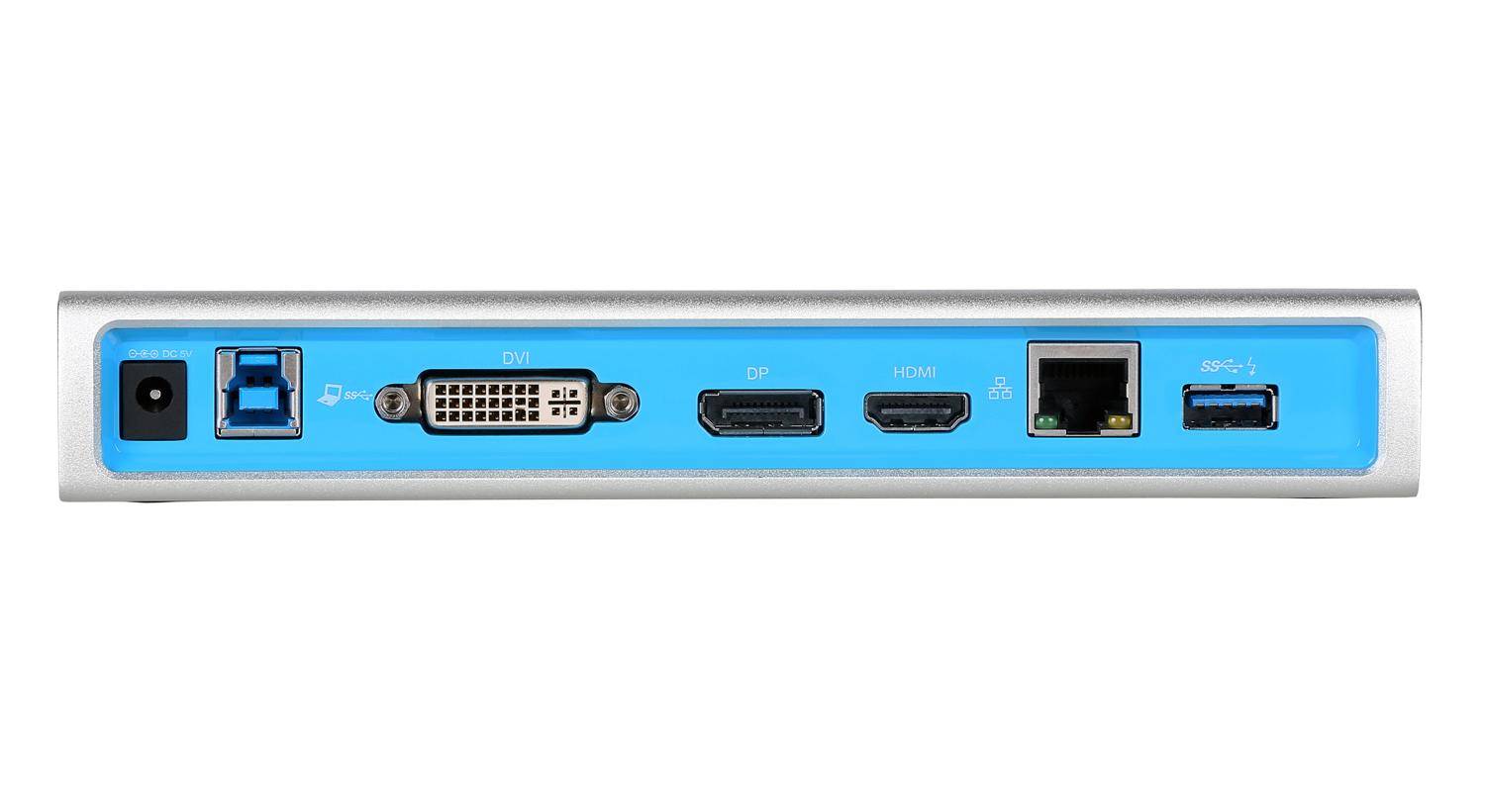 Rca Informatique - image du produit : I-TEC METAL DOCKING STATION USB 3.0 1XDVI-I 1X HDMI OR DP