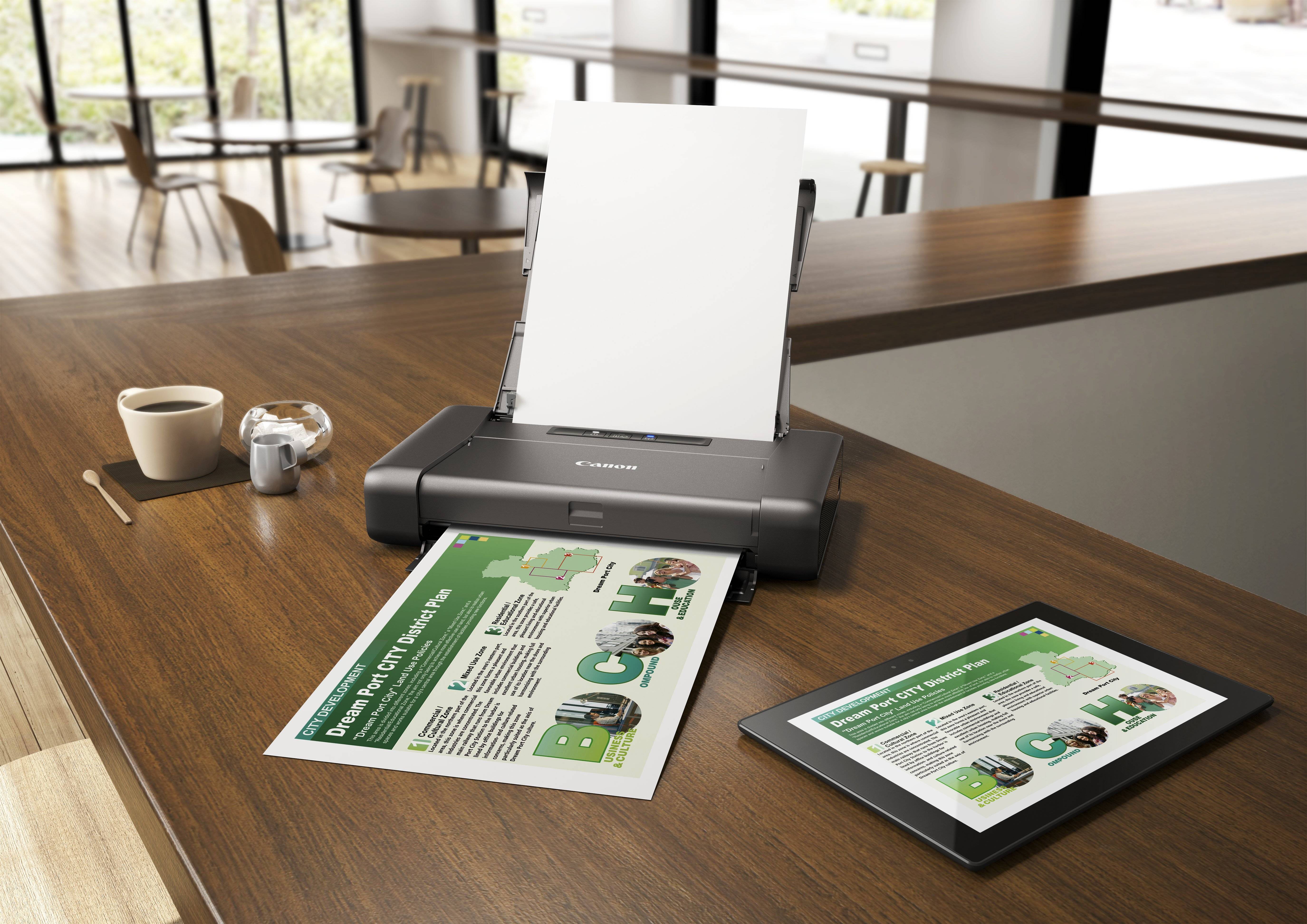 Rca Informatique - image du produit : PIXMA IP110 WLAN PRINTER 9600DPI CLOUD-PRINTING           IN