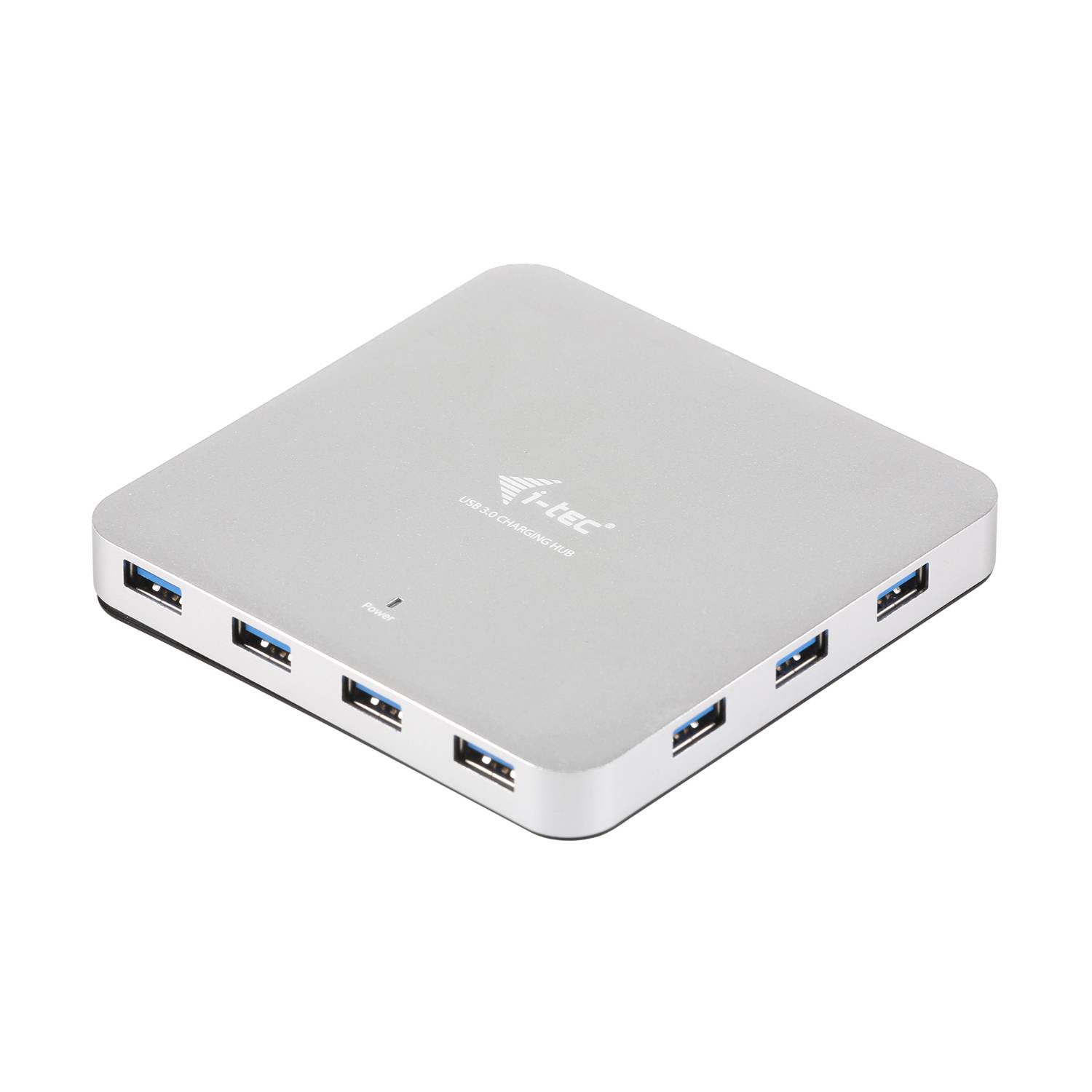 Rca Informatique - image du produit : I-TEC METAL ACTIVE HUB 10 PORT USB 3.0 WITH PS WIN MAC OS