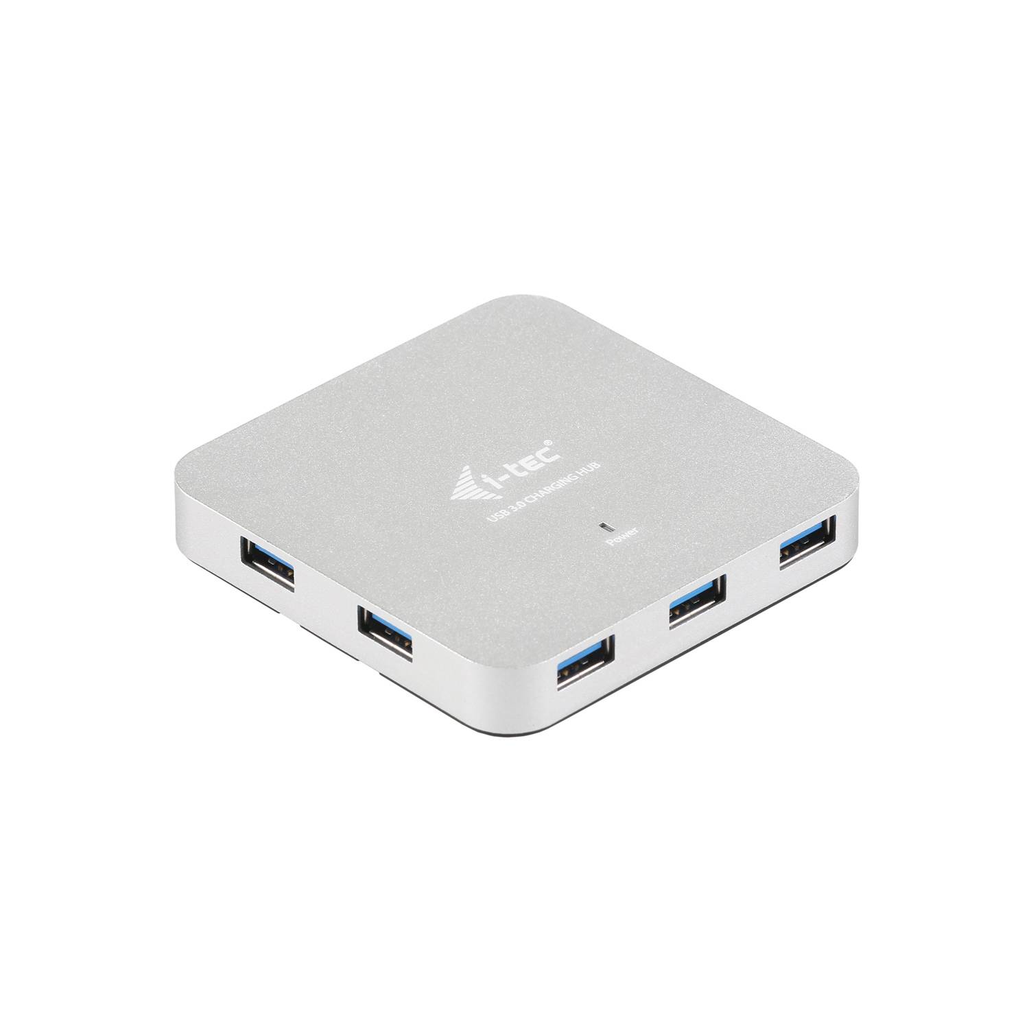 Rca Informatique - image du produit : I-TEC METAL ACTIVE HUB 7 PORT USB 3.0 WITH PS WIN MAC OS