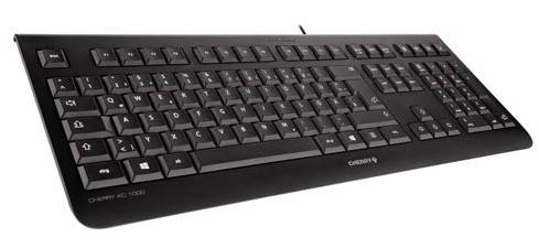 Rca Informatique - image du produit : CHERRY KC 1000 BLACK KEYBOARD USB SWISS