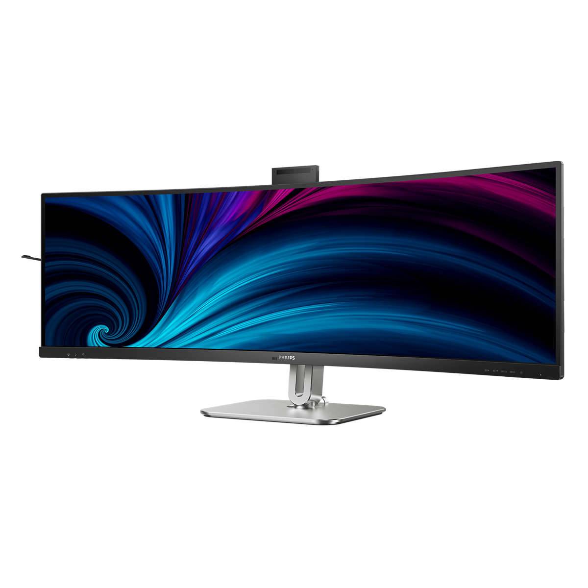 Rca Informatique - image du produit : 49B2U6900CH 48.8IN CURV VA 5K 450CD/2HDMI/DP/4USB/2USB-C/HAS