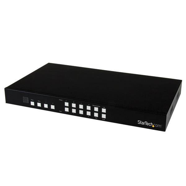 Rca Informatique - Image du produit : MATRICE HDMI 4X4 -SWITCH ET REPARTITEUR HDMI MUR DCRANS