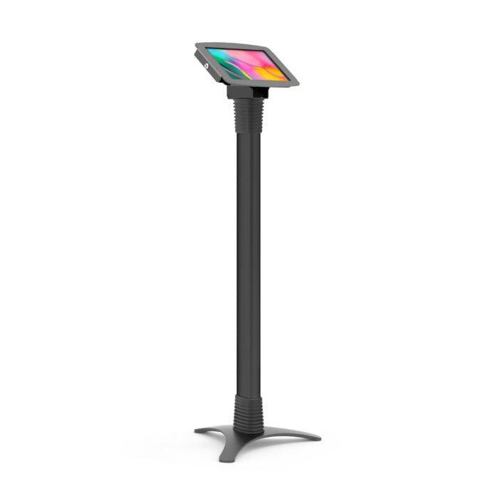 Rca Informatique - image du produit : ADJUSTABLE FLOOR STAND TABLET KIOSK STAND