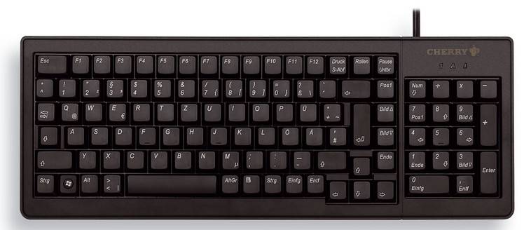 Rca Informatique - image du produit : G84-5200 COMPACT KEYBOARD SWITZERLAND