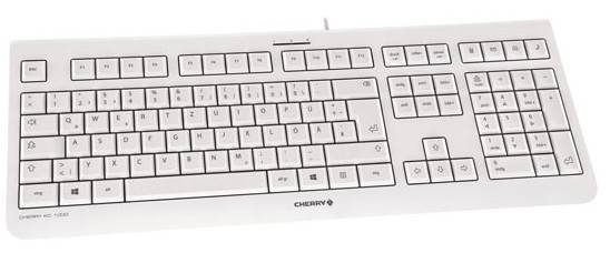 Rca Informatique - image du produit : CHERRY KC 1000 GREY KEYBOARD USB SWISS