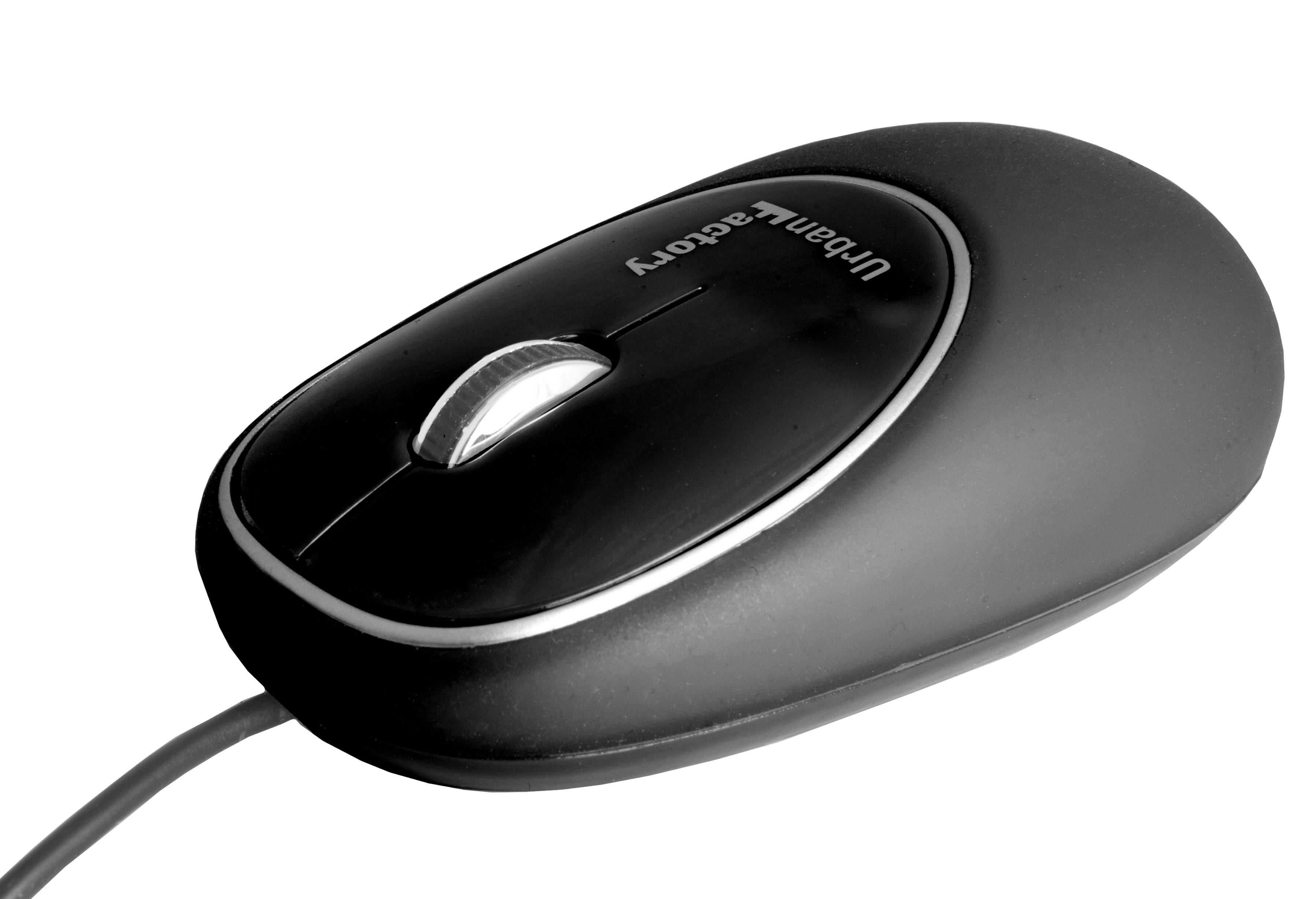 Rca Informatique - Image du produit : SOURIS MMOIRE DE FORME NOIR FILAIRE USB 2.0