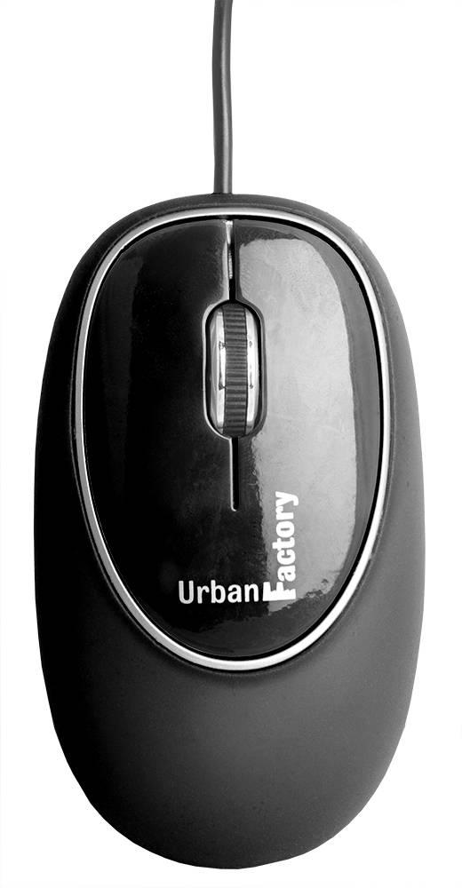 Rca Informatique - image du produit : SOURIS MMOIRE DE FORME NOIR FILAIRE USB 2.0