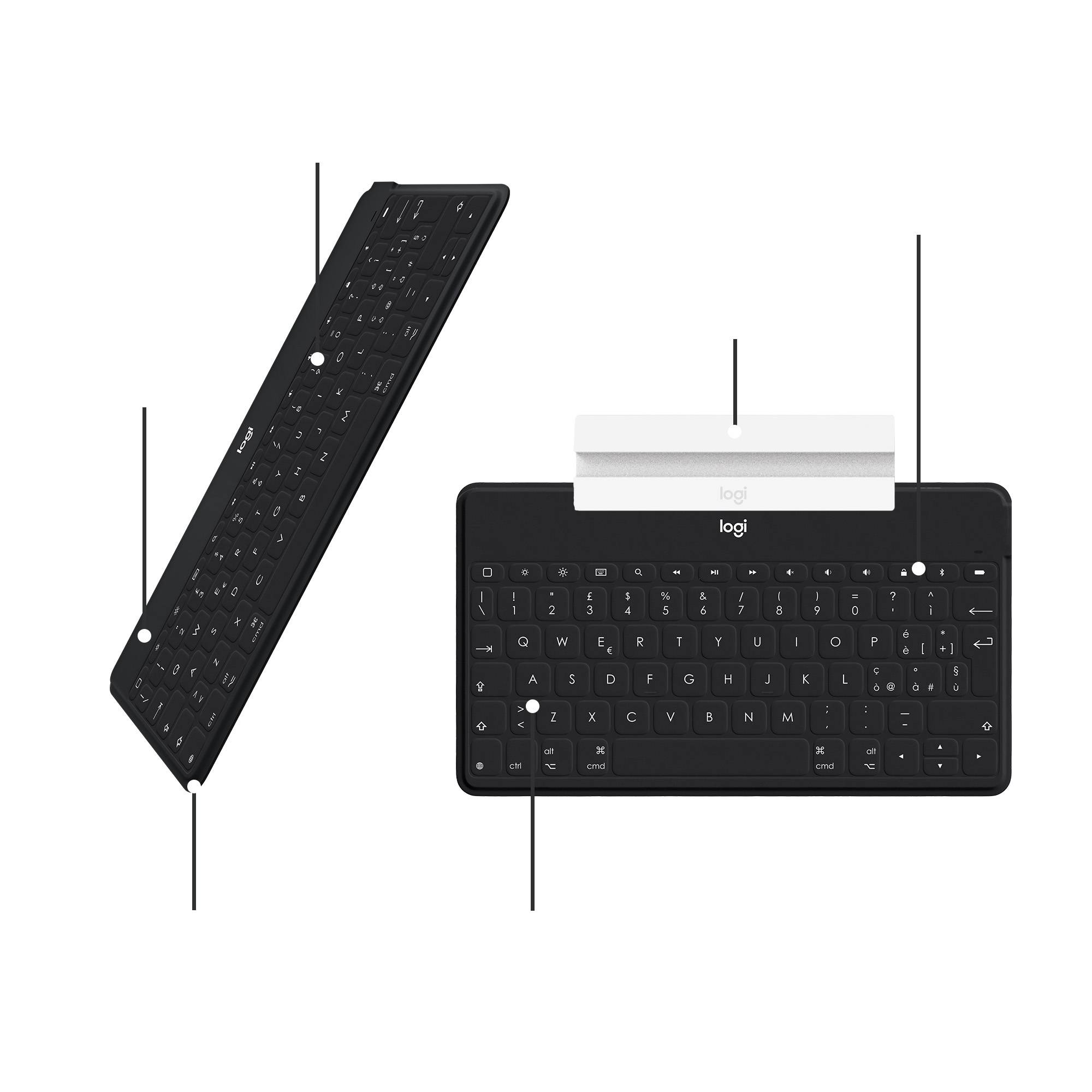 Rca Informatique - image du produit : KEYS-TO-GO BLACK (SWISS) CE