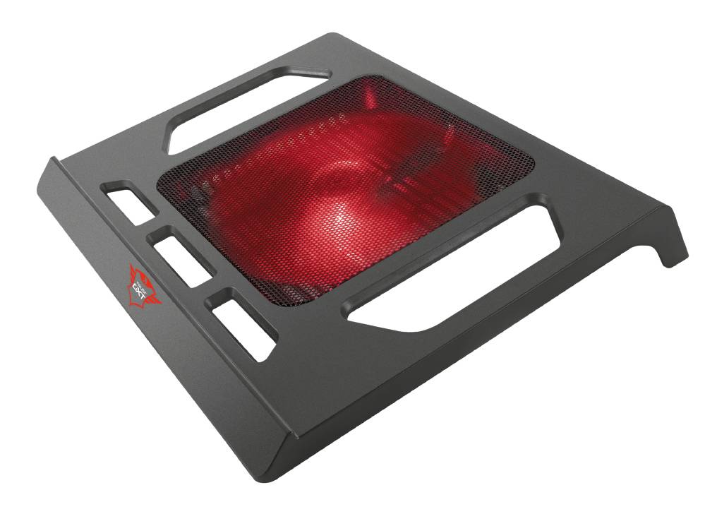 Rca Informatique - Image du produit : BASE REFRIGERADORA 1 VENTILADOR GXT220 LIGHT RED PC TO 17.3 BQ 8