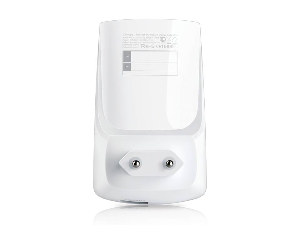 Rca Informatique - image du produit : 300MBPS UNIVERSAL WIRELESS N RANGE EXTENDER FR VERSION