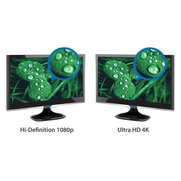 Rca Informatique - image du produit : ADAPTATEUR VIDEO USB 3.0 VERS DISPLAYPORT ULTRA HD 4K - M/F