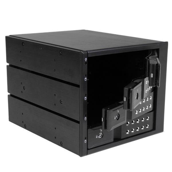 Rca Informatique - image du produit : RACK AMOVIBLE / BACKPLANE 4X HDD SAS II / SATA III DE 35