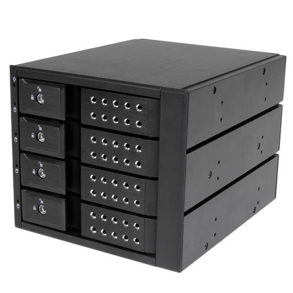 Rca Informatique - Image du produit : RACK AMOVIBLE / BACKPLANE 4X HDD SAS II / SATA III DE 35