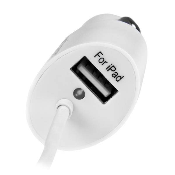 Rca Informatique - image du produit : CHARGEUR ADAPTATEUR / ALLUME CIGARE 2 PORTS - LIGHTNING / USB