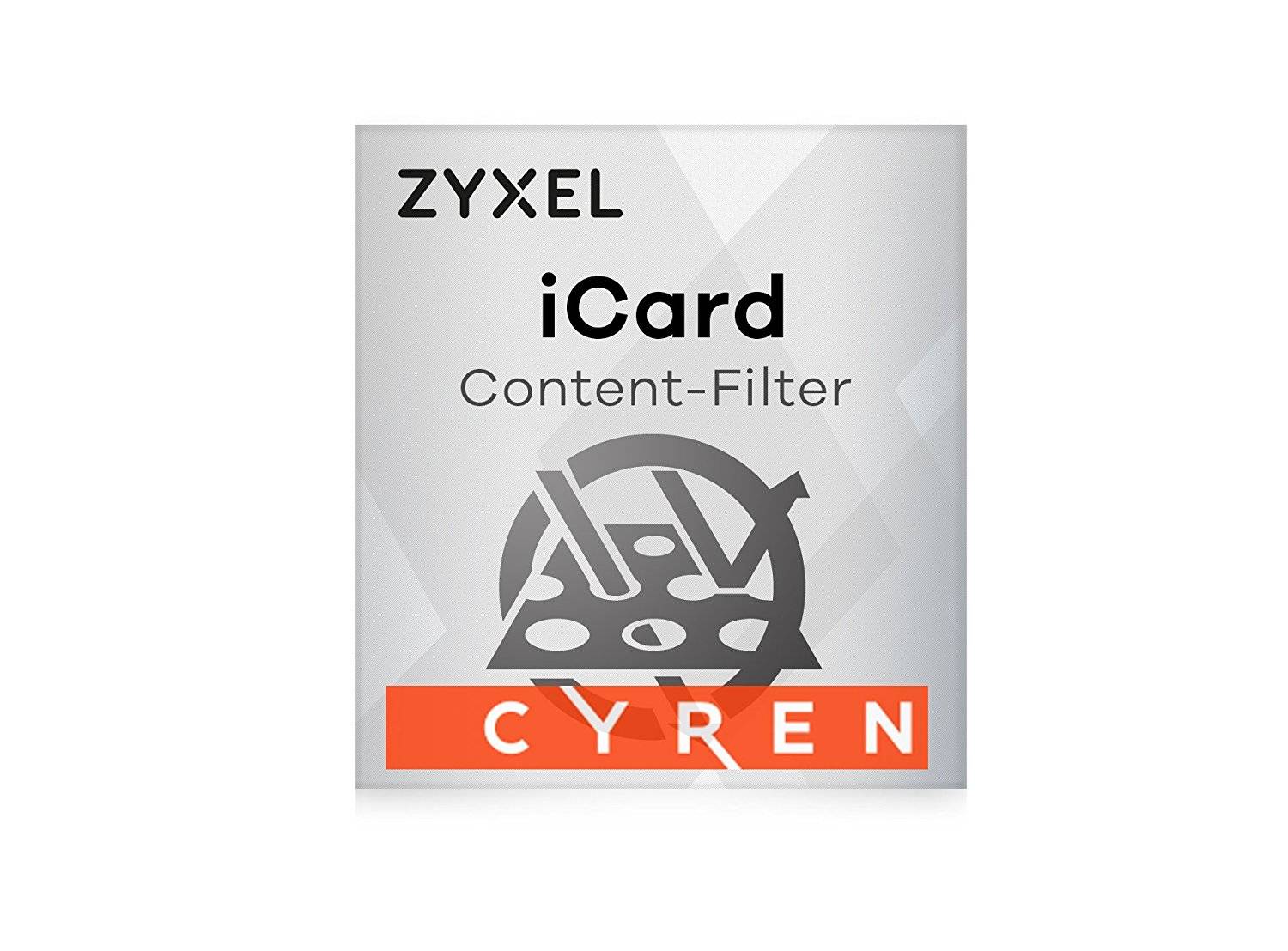 Rca Informatique - Image du produit : LIC-CCF E-ICARD 1 YR CYREN CONT FILTERING LIC F/ZYWALL110 USG110