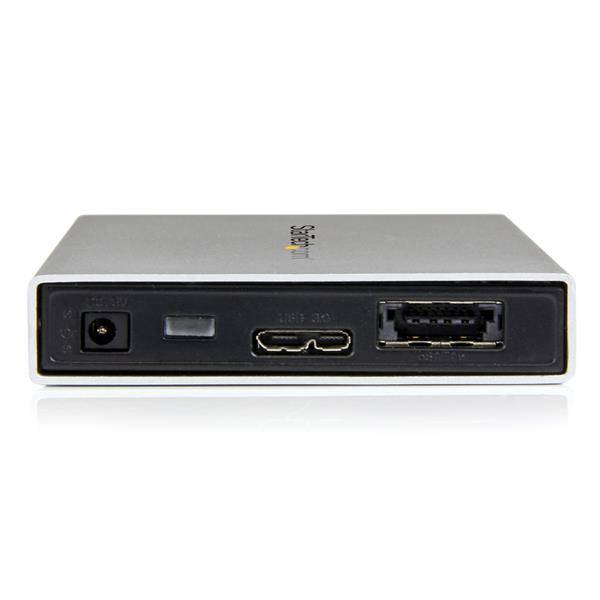 Rca Informatique - image du produit : BOITIER ESATA / ESATAP / USB 3.0 HDD / SSD SATA III DE 25