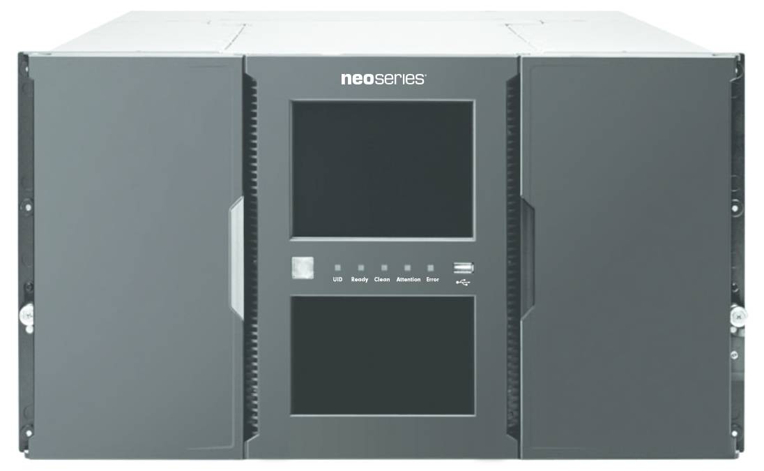 Rca Informatique - Image du produit : NEOXL 80 6U/80-SLOT/1-LTO6 FC + REDUNDANT POWER