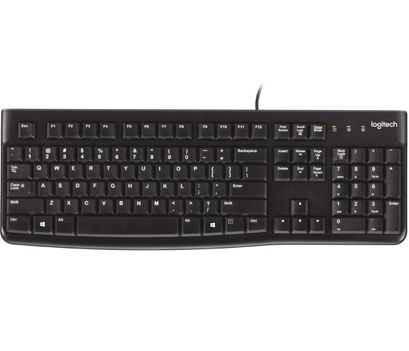 Rca Informatique - image du produit : KEYBOARD K120 FOR BUSINESS BLK - HEB - EMEA-914