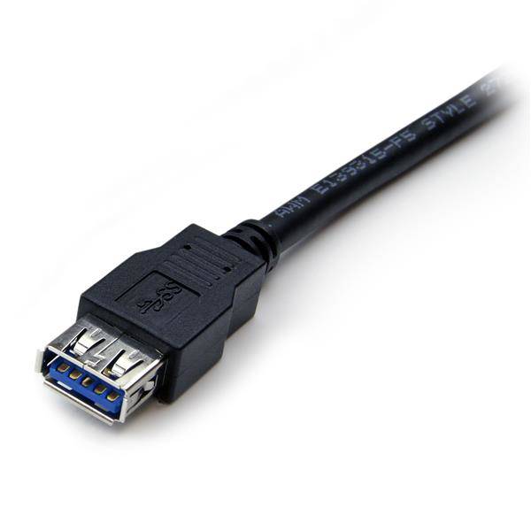 Rca Informatique - image du produit : CABLE DEXTENSION / RALLONGE USB 3.0 A VERS A DE 2M - M/F